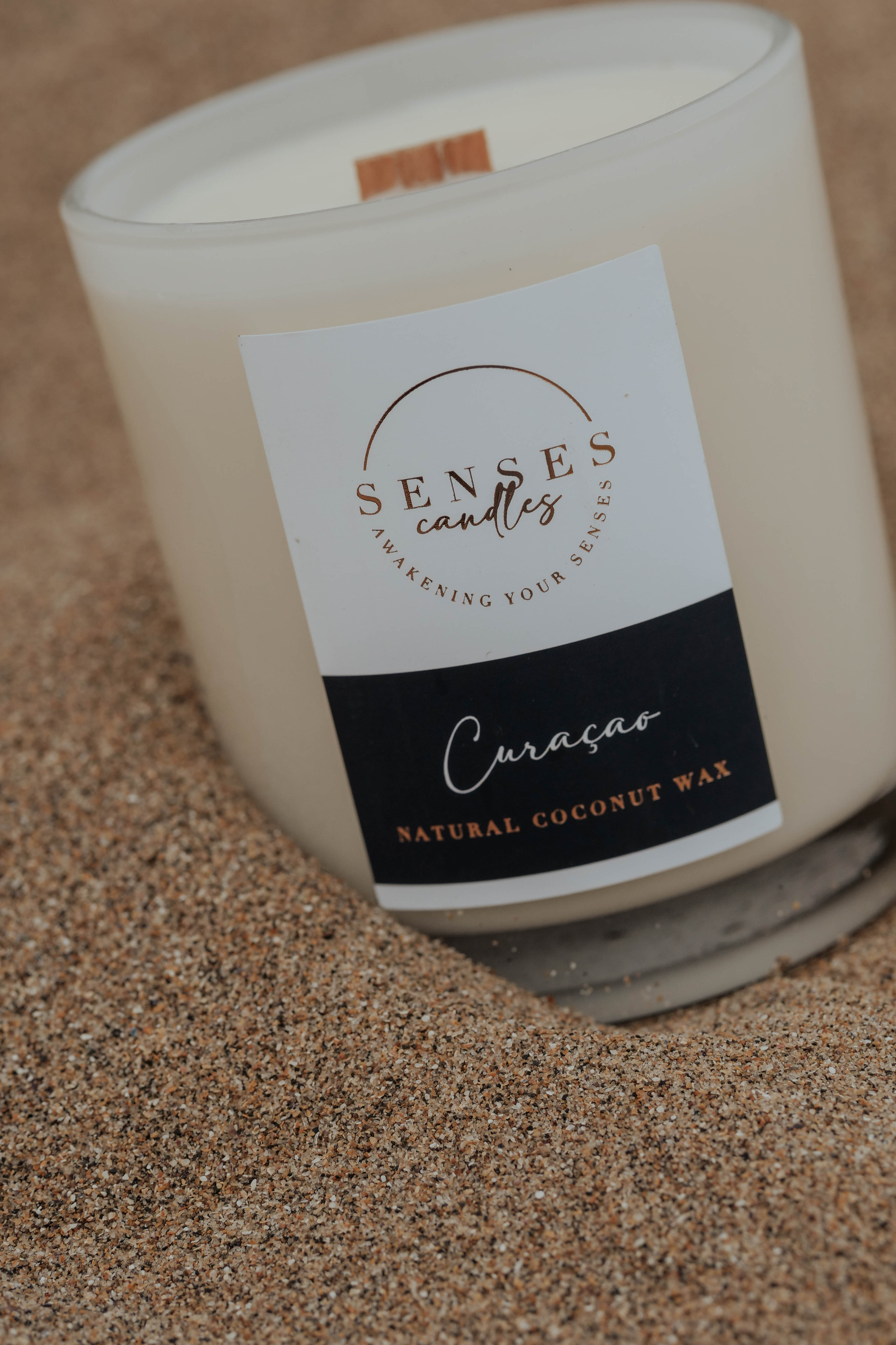 Curaçao Luxury Candle - Fresh Mango & Lime | Hand-Poured Natural Wax