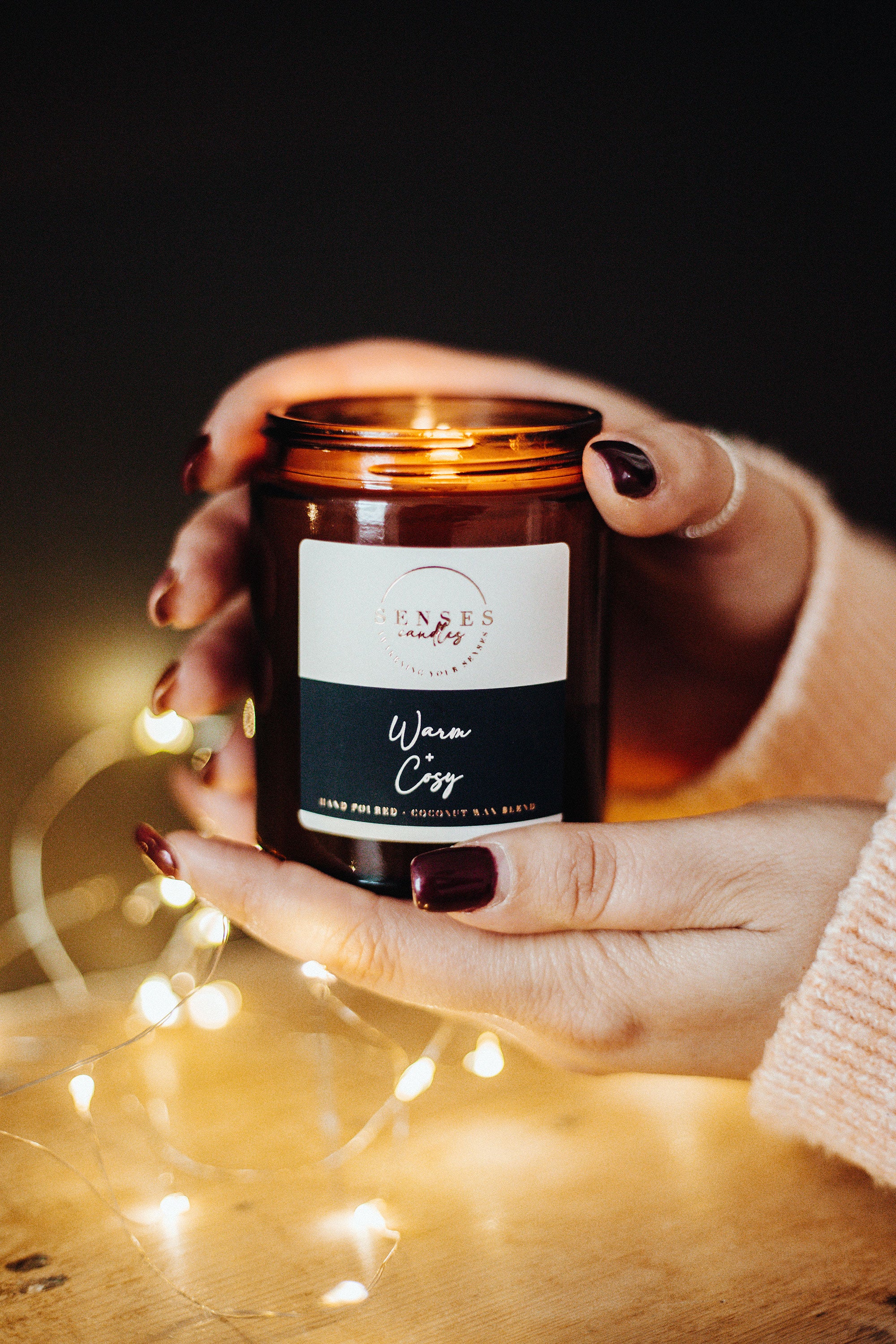 Pumpkin Spice Candle - Luxury Coconut Wax Candle | By Senses