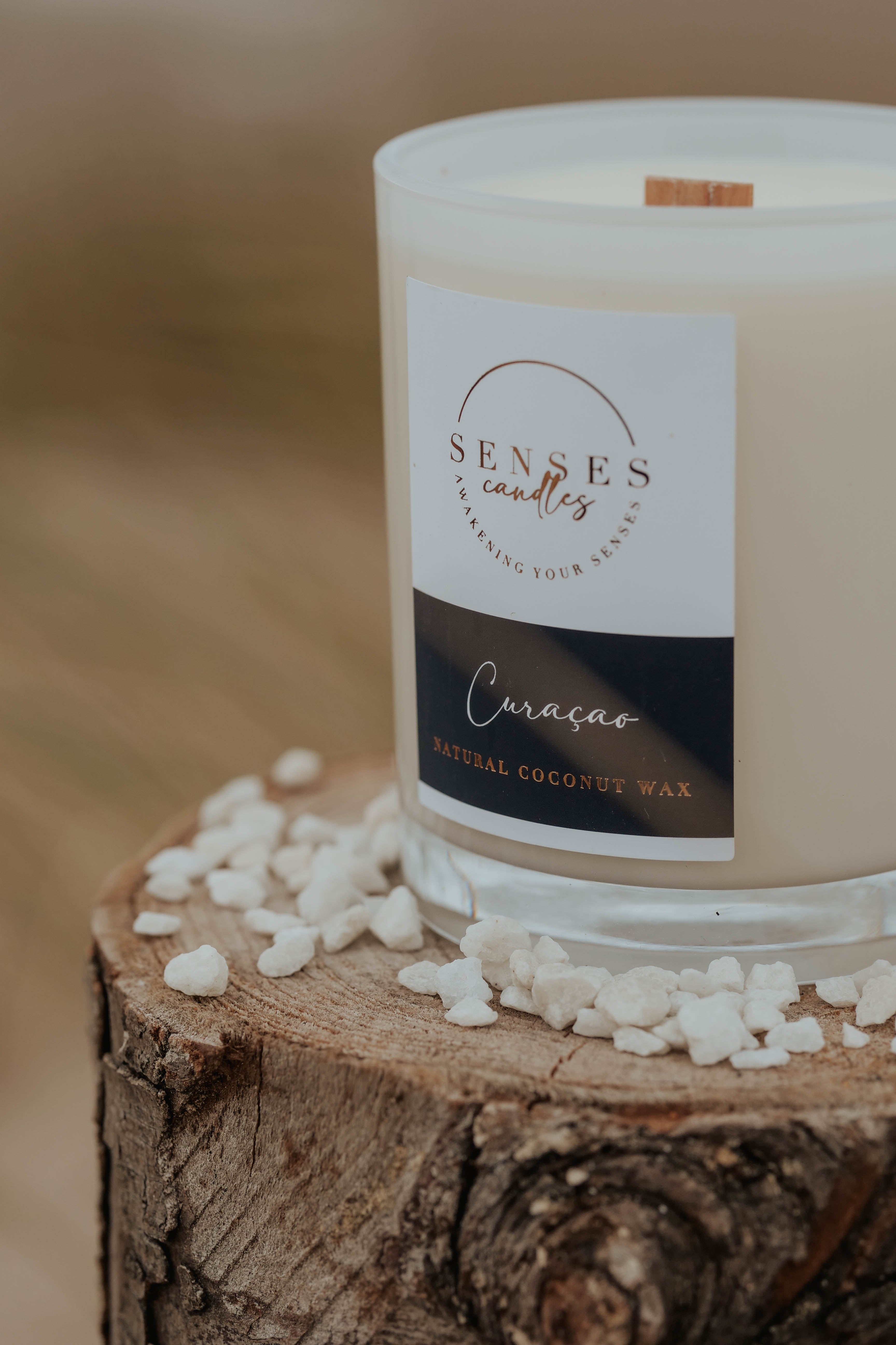 Curaçao Luxury Candle - Fresh Mango & Lime | Hand-Poured Natural Wax