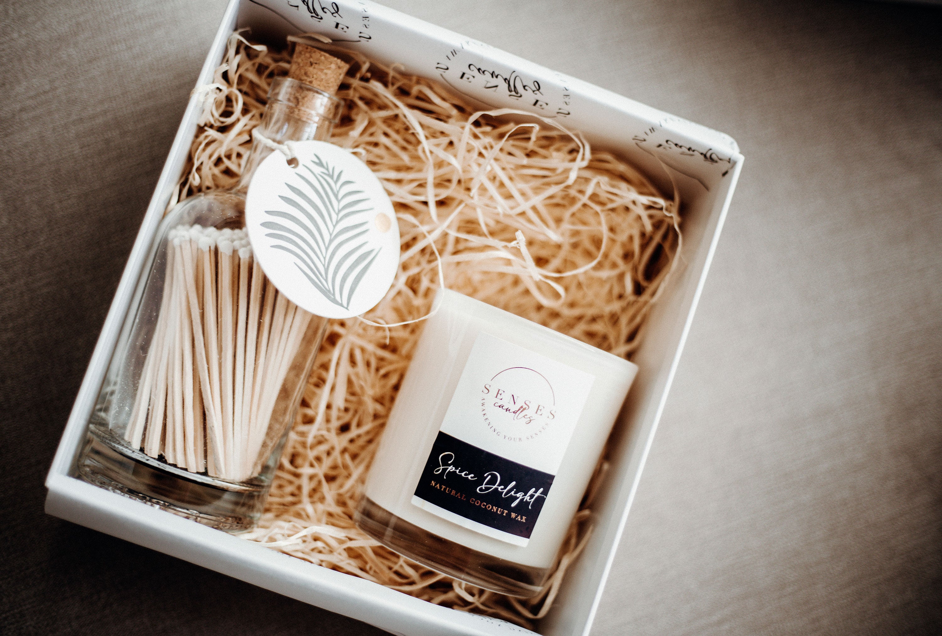 Candle Gift Set - Luxury Coconut Wax Candle Gift Box | By Senses