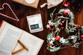 Cranberry Orange Candle - Christmas Wood Wick Candle, Holly Jolly