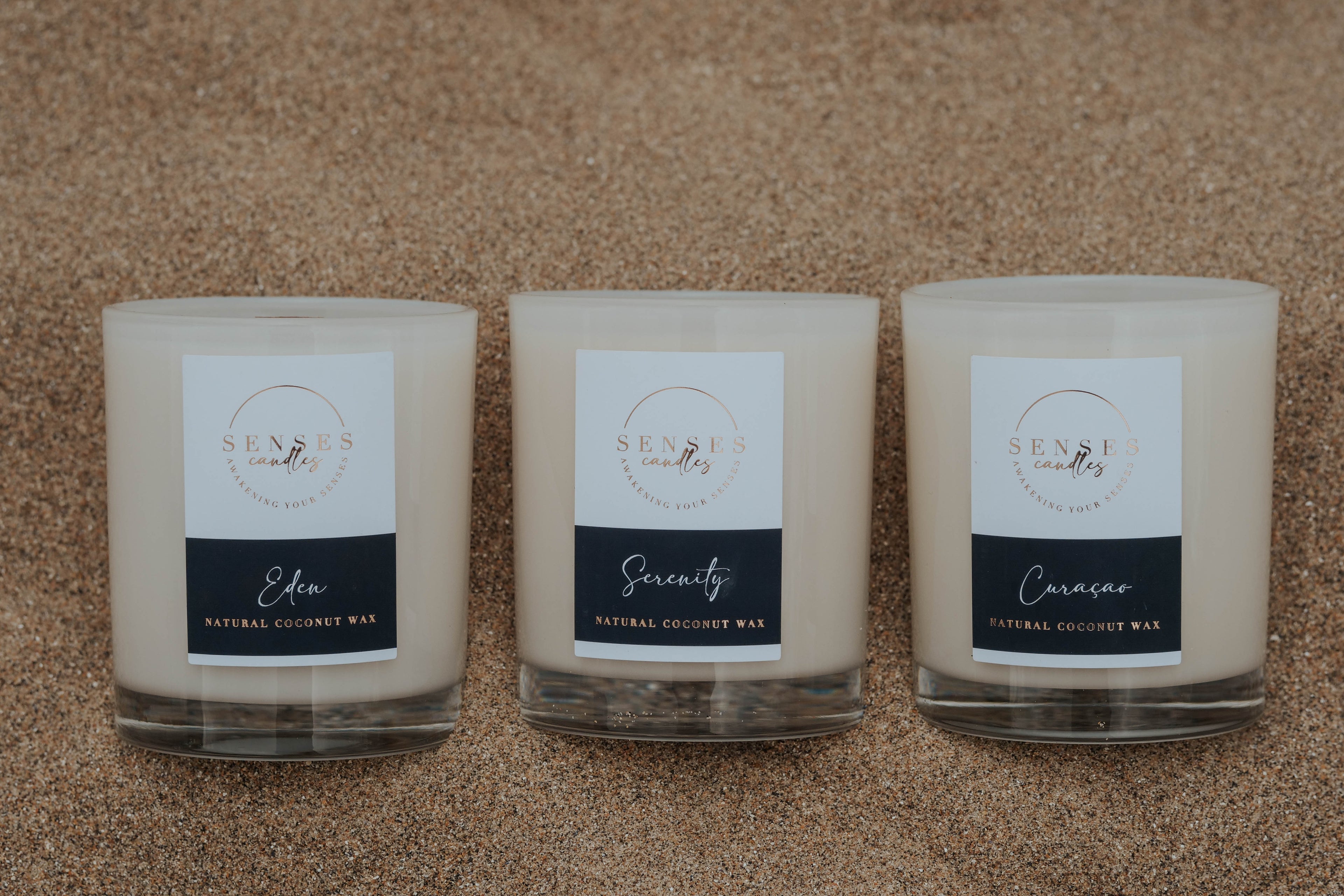 Curaçao Luxury Candle - Fresh Mango & Lime | Hand-Poured Natural Wax