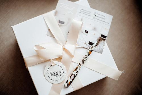 Candle Gift Set - Luxury Coconut Wax Candle Gift Box | By Senses