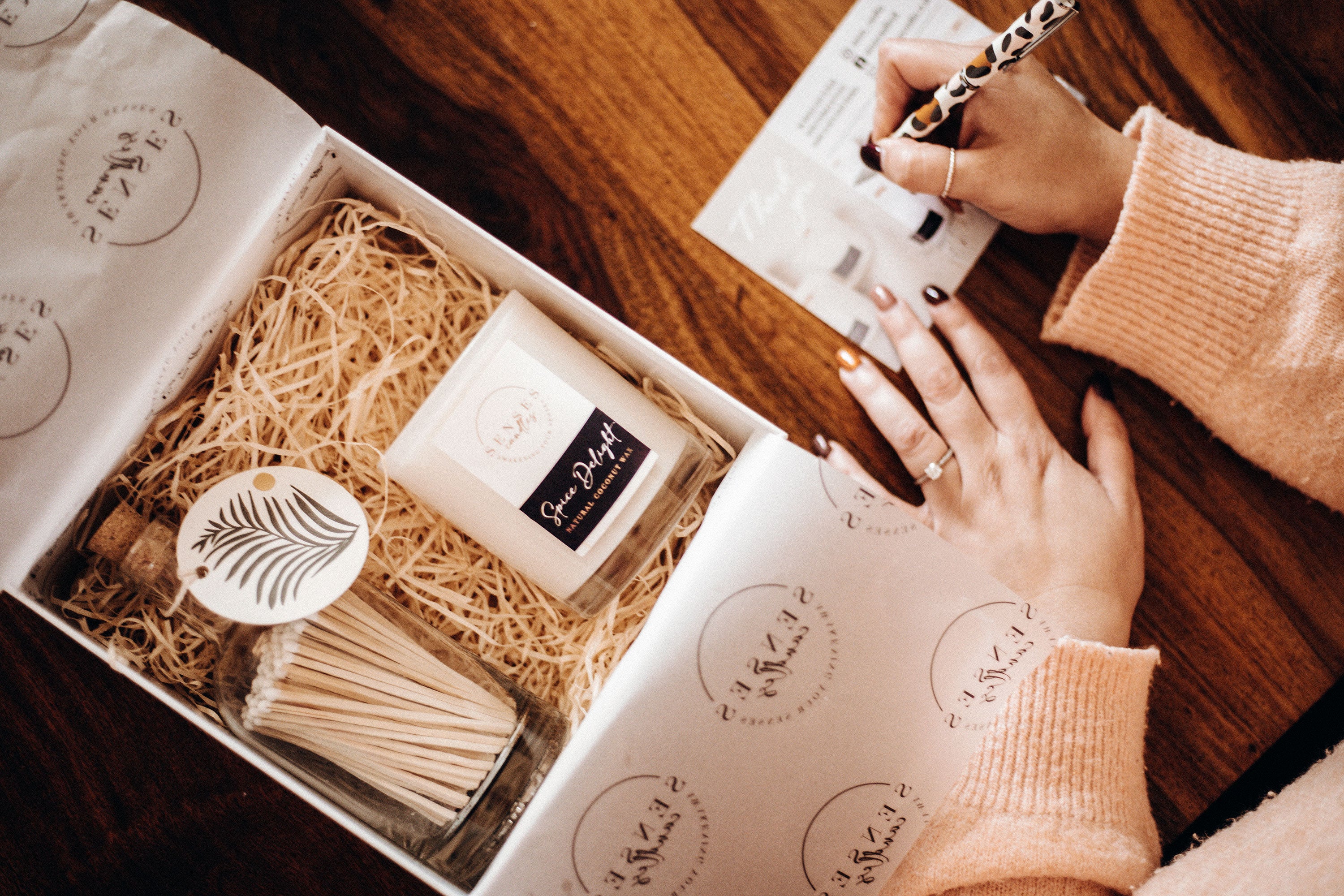 Candle Gift Set - Luxury Coconut Wax Candle Gift Box | By Senses