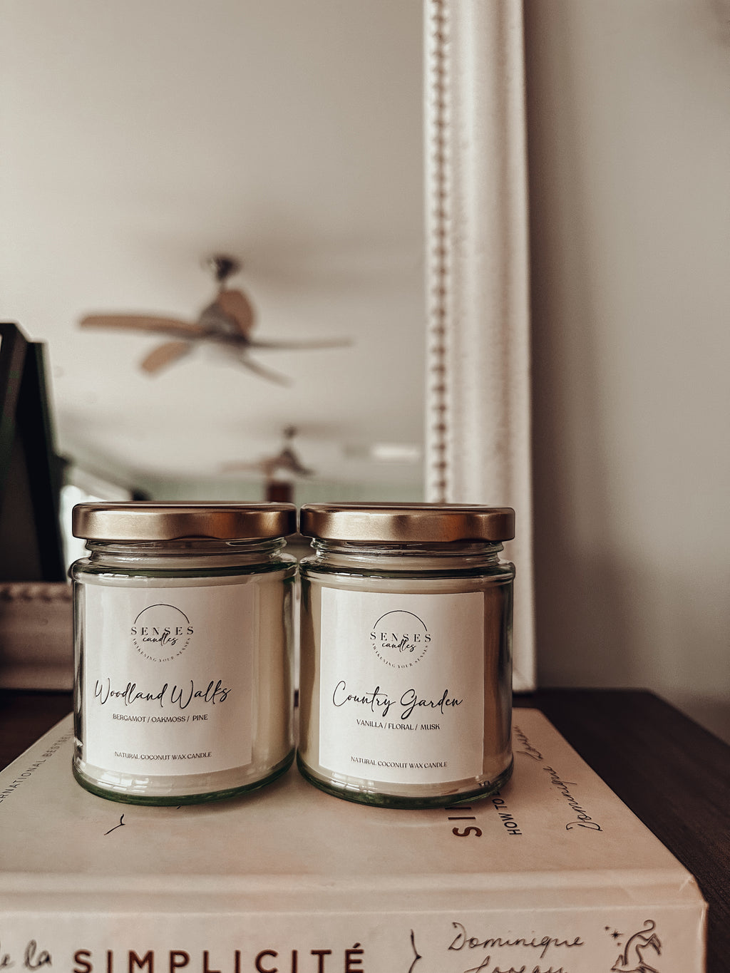 Bergamot Pine Candle - Natural Coconut Wax Candle | By Senses