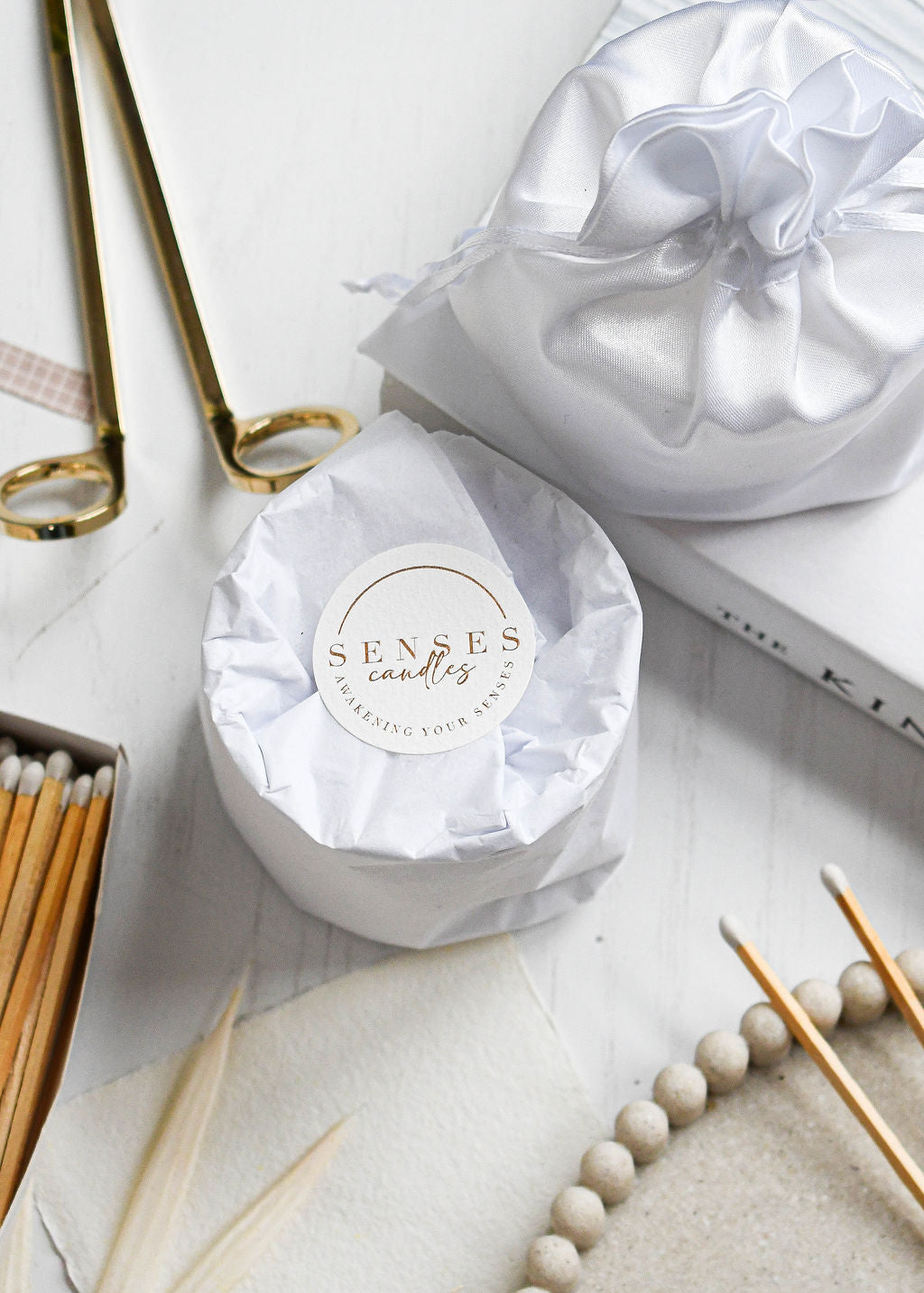 Oriental Spa, Luxury Candle Made of Natural Wax, Wood Wick, Lavender