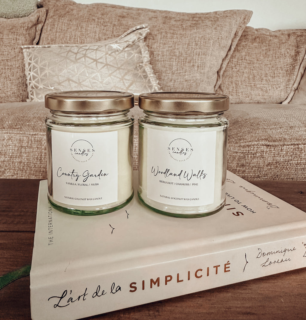 Bergamot Pine Candle - Natural Coconut Wax Candle | By Senses